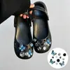 Amuletos para Zapatos Croc, Accesorios para Mujer, Clips para Zapatos DIY, Decoraciones 3D con Pedrería, Clips Desmontables, Estilo de Moda de Influencers
