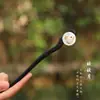 Grampo de Cabelo de Garça Voadora Estilo Antigo Grampo de Cabelo de Ébano Sintético Acessórios Hanfu Novo Estilo Chinês Grampo de Cabelo Cheongsam Joias Atacado para Mulheres