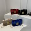 Bolso de Hombro de Nicho Estilo Coreano para Mujer 2025 Nueva Moda Bolso Pequeño de Axila Bolso Cuadrado Pequeño Bolso Acolchado para Mujer