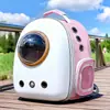 Transportadora espacial para gatos bolsa portátil, mochila para gatos y perros, jaula de transporte para mascotas para aerolíneas, bolsa de doble hombro para perros, jaula de transporte para gatos para aerolíneas
