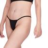 Calcinha Fio Dental de Algodão com Tiras Finas Estilo Europeu e Americano para Mulheres, Roupa Íntima Feminina T-Pants de Cintura Baixa Anti-Exposição para Dança e Esportes