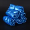 100 cubrezapatos desechables gruesos para uso doméstico, adultos, interior, a prueba de polvo, antideslizantes, plástico, impermeables, para días lluviosos, cubrezapatos para estudiantes