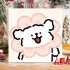 Pintura a Óleo Digital de Cachorro com Linha DIY Colorir à Mão Grafite Desenho Animado Fofo Decoração Curativa Fabricante Atacado