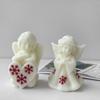 Jiahui Mei Velas Aromáticas Anjo Pequeno Molde de Silicone Decorativo de Natal Velas DIY Molde para Enfeite de Gesso
