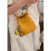 Bolsa Vermelha Simples Pequena Feminina 2025 Nova Moda Coreana Bolsa Saco Simples Versátil Bolsa de Ombro Transversal