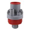 Tubo de esgoto de cozinha artefato desodorante integrado de três extremidades odor anti-retorno canal de drenagem de três vias junta separador de água multifuncional