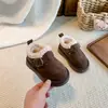 Algodón de Nieve para Niños 2026 Nuevos Zapatos de Invierno Botas de Nieve para Niños Zapatos de Algodón para Niños Grandes Terciopelo Extra Grueso Zapatos de Invierno Artículo Popular