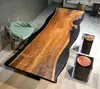 # Mesa de Río de Resina Epoxi Tablero Grande de Madera Maciza Mesa de Té Mesa de Té Oceánica Mesa de Comedor Mesa de Café Tablero Completo Escritorio de Oficina Té