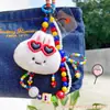 Nuevo Lindo Colgante de Cadena de Cuentas para Teléfono Móvil con Cuentas de Jardín Secreto Gato Conejo de Dibujos Animados Colgante para Mochila Suministro de Regalo