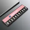 Placa de Número de Teléfono Temporal para Estacionamiento en Interiores de Coche Venucia D50/D60/R30/R50/T60/T70T90