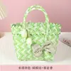 Bolsas de Palha Coloridas Populares, Lembrancinhas de Casamento, Brindes para Eventos Corporativos, Sacolas de Presente para Feriados, Cestas de Higiene Pessoal, Cestas Pequenas para Legumes
