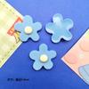 Accesorios de goma suave de PVC con pequeñas flores de colores estilo Hyun Ya, joyería para hacer tú mismo, pendientes, funda para teléfono móvil, pinza para el cabello, material decorativo