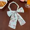 Diadema de Cadena Vintage Tela de Satén de Palacio Pinza para el Cabello Banda para el Cabello Verano para Mujer Bufanda de Seda Cinta Lazo para el Cabello Diadema
