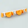 Soporte para Mopa de Aluminio Espacial Baño Balcón Baño Gancho de ABS Soporte para Mopa Drenaje Almacenamiento Clip para Mopa Montado en Pared