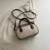 Bolsa almofada estilo retrô, nova coleção de inverno 2026, bolsa de ombro única/transversal de alta qualidade, bolsa bowling de grande capacidade