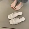 Primeiro Encontro Temporada Pantufas Estilo Fada Suave para Mulheres Uso Externo Verão 2026 Temperamento Francês Elegante Simples Boca de Peixe Abertura nos Dedos Salto