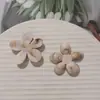 Retro Japonés Versátil Acrílico Degradado Irregular Flor de Cinco Pétalos Material para Pasador de Pelo DIY Funda de Teléfono