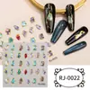Zhengxiang Cyber Celebridade Estilo INS Adesivo para Nail Art Em relevo Cola Macia 5D Decalque Bronzing Flash Adesivo de Unha Cristal Gema DIY
