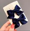 Acessórios de cabelo com presilha de laço nova de princesa fofa feminina estilo coreano infantil presilha para cabelo de menina presilha bico de pato