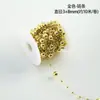 Accesorios de Empaque de Regalo con Cadena de Perlas y Flores Transfronterizos Decoración con Atmósfera Floral Materiales de Perlas con Borlas para Estilismo DIY