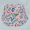 Chapéu de Balde Novo Estilo para Crianças, Chapéu de Bebê com Estampa de Desenho de Coala, Chapéu de Pescador Infantil Reversível
