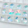 Colgante de Corazón de Melocotón de Cristal de 14/18mm al por Mayor Agujero Único Accesorios de Joyería Colgante de Cuentas DIY Pulsera Collar Adornos Colgantes para Mujeres