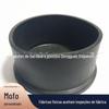 Mangas de Borracha Redondas de 50mm com Bordas, Capas de Pé de PVC, Capas de Pé para Mesa e Cadeira, Fabricante de Mangas para Mangueira