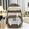 Mochila Escolar Estilo Coreano para Chicas Universitarias, Mochila Simple de Gran Capacidad para Computadora de Escuela Secundaria, Mochila de Moda de Alto Valor para Estudiantes de Preparatoria