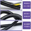 Venta al por mayor del fabricante Manguera de PP Ignífuga Tubería Corrugada de Plástico PP Negro en Stock Tubería Corrugada de Plástico de Polietileno