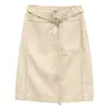 Saia Jeans Reta em H Vintage Feminina Neihe 2026, Novo Modelo Primavera/Verão 258183