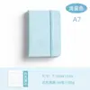 Mini Caderno A7 Pequeno Portátil Bloco de Notas de Bolso Macaron Caderno Impermeável de Couro Grosso