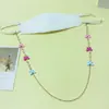 Cadena Colgante para Mascarilla de Niños Linda Mariposa Cadena para Gafas Creativa Anti-pérdida Antideslizante Cadena Colgante para Mascarilla Cadena para Gafas