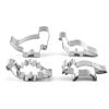 Novo Animal Dinossauro Aço Inoxidável Molde de Sushi Bolo Cortador de Biscoito Cortador de Biscoito Gadget de Panificação DIY Transfronteiriço