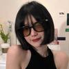 Gafas de sol anti-UV de moda 2022, estilo coreano, con explosiones en vivo de TikTok, estilo retro, para parejas