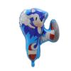 Nuevo erizo Sonic de aluminio globo transfronterizo Sonic globo inflable redondo de dibujos animados globo de aluminio