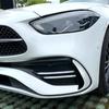 Adequado para Mercedes-Benz Classe C W206 Edição Sport 2022+ Grelha de Entrada de Ar Acabamento Saída de Ar Adesivo de Carro Acessórios de Modificação Externa