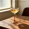 Copa de Cóctel de Diseño de Nicho Alta Apariencia Bebida Especial Ligeramente Intoxicada Copa de Tallo Alto Copa de Champán Vajilla para Bebidas Dulces de Niñas