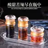 Botellas de Aceite y Vinagre para Restaurantes Comerciales, con Tapas, Botellas de Aceite de Chile y Vinagre, Varios Estilos, Botellas de Condimentos Acrílicas Anticaídas, Ollas de Aceite y Vinagre para Uso Doméstico