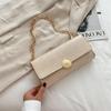 Bolsa de crowdsourcing pequeña francesa para mujer 2024 Nuevo celebridad de internet popular bolso de hombro coreano versátil patrón de piedra moderno bolso de axila de moda