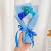 Año Nuevo Día de San Valentín Mini Rosa Flor Seca Ramo Pequeño Festival de Mediados de Otoño Regalo para Novia Festival de Flores Preservadas Souvenir Venta al por Mayor