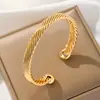 [Fábrica de Origem] Pulseira de Joia Estilo Ins Europeu e Americano Torcido Francês Atacado Transfronteiriço Celebriade da Internet Nicho