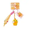 Capibara Lulu Auténtico Colgante Creativo que se Ilumina y Cambia de Color Molino de Viento Giratorio Caricatura Muñeca Linda Colgante Accesorio para Bolso