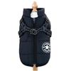 Roupas para Animais de Estimação Transfronteiriças Casaco de Algodão Grosso e Quente para Cão e Gato Inverno Peito e Costas Colete de Algodão para Gato Suprimentos para Cães Atacado