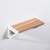 Estante de Pared Nórdico sin Taladro Colgante de Pared Librero Baño Cocina Sala de Estar Soporte Estante Individual Multicapa