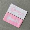 Wl09 Ropa Femenina Elegante Personalizada Estilo Coreano Etiqueta de Cuello Etiqueta Tejida Ropa de Algodón Marca Registrada Brazalete Personalizado Etiqueta Lateral de Pantalones Etiqueta de Cuello