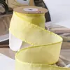 Dos Puntos de Salto Palomitas Cinta DIY Accesorios para el Cabello Hechos a Mano Material de Moño Accesorios para el Cabello Flores Regalo Empaque para Hornear