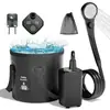 Set Serie Transfronteriza Ducha Exterior Artefacto para Baño Exterior Camping Lavado de Autos Cabezal de Ducha Ducha Eléctrica
