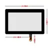 Pantalla Táctil Pura Plana de 7 pulgadas Estructura G+G Control Industrial Equipo Médico Pantalla Capacitiva de Resolución 800*480