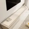 Funda de mueble de TV de lujo y alta gama, protector de encimera, mantel largo, lavable y resistente a la suciedad, alfombrilla para aparador de entrada estilo francés