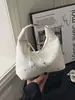 Bolsa de Mão Estilo Coreano Moda Simples Temperamento 2026 Verão Nova Pequena Nicho Ins Ombro Único Transversal Bolsa Meia-Lua Feminina